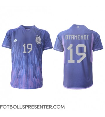 Argentina Nicolas Otamendi #19 Borta Matchtröja VM 2022 Kortärmad